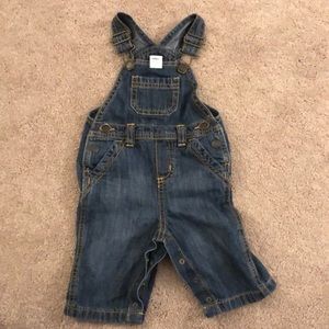 Old Navy Baby denim overalls 3-6m